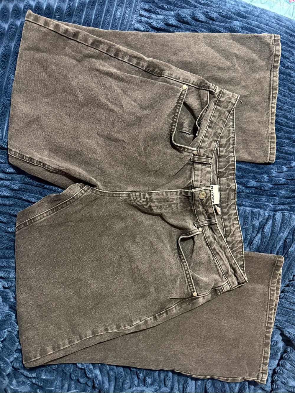 Women’s Black Washed Jeans - Ragged